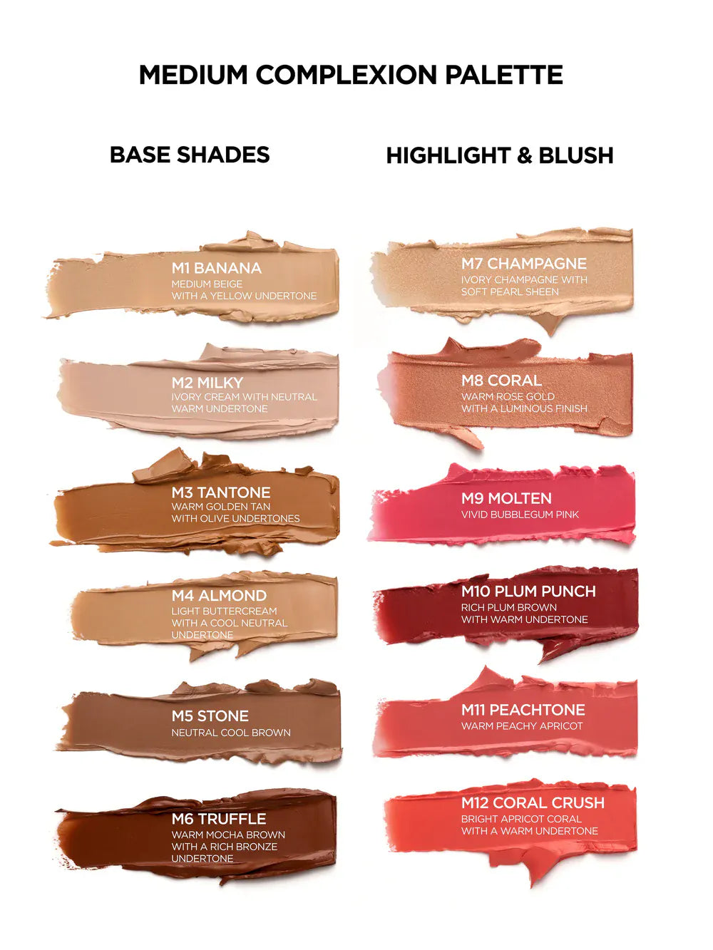 Cream complexion palette SOSU