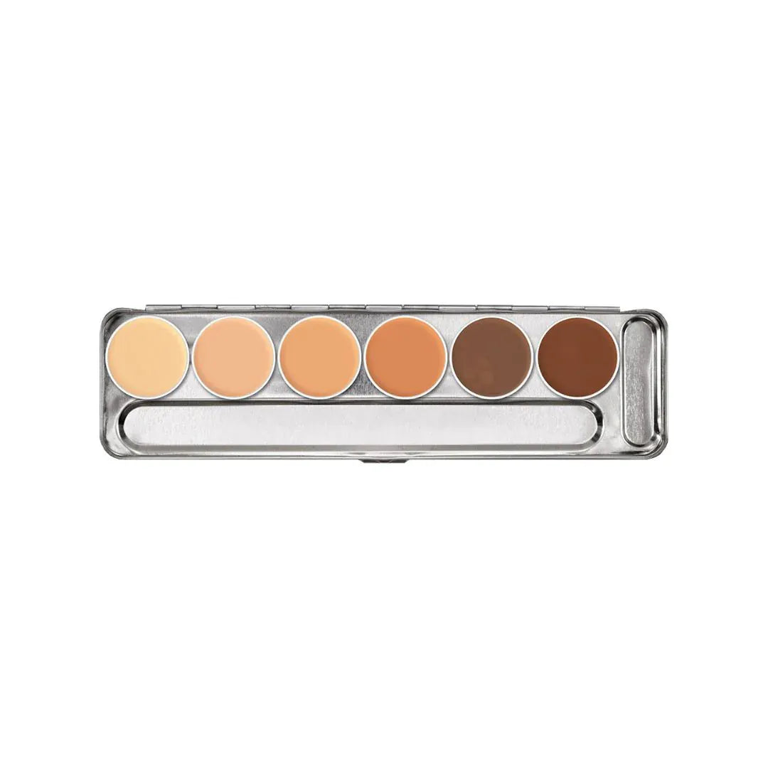 Dermacolor Palette 6 cores Kryolan