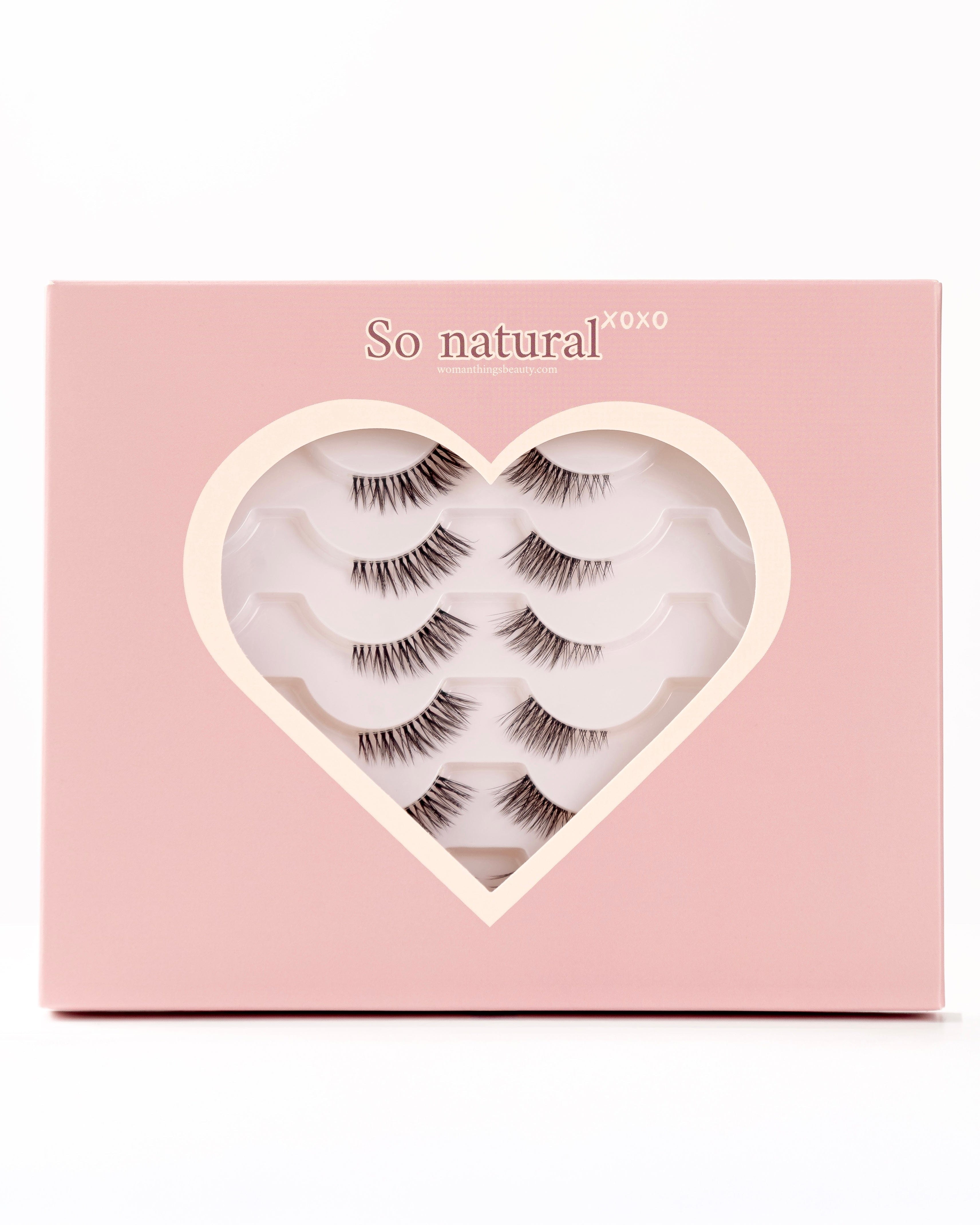 🎁 Conjunto de Pestanas So Natural (100% off)