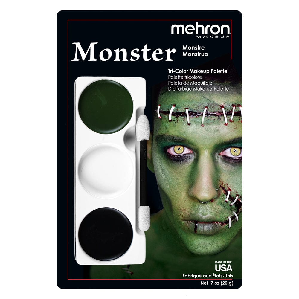 TRI-COLOR MAKEUP PALETTE - MEHRON